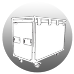 照明设备行李箱